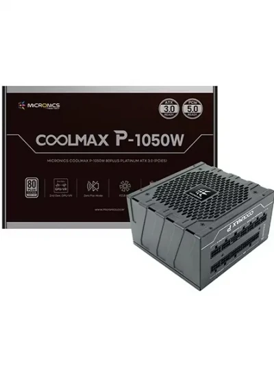[마이크로닉스] COOLMAX P 80PLUS PLATINUM ATX 3.1 (PCIE5) [1050W]