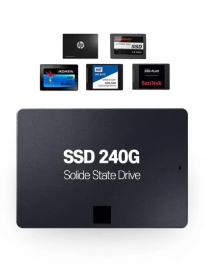 [랜덤] 외산 SSD SATA3 240G [랜덤 발송][A/S 3개월] [중고 제품]