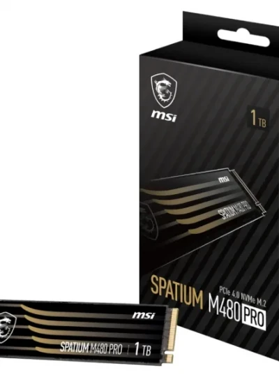 [MSI] SPATIUM M480 PRO M.2 NVMe 2280 [1TB]