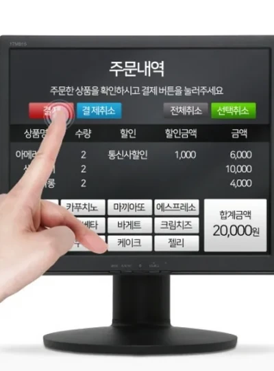 [LG전자] LG 감압식 모니터 43cm 터치스크린 17BR35L (좋은솔루션 제작)