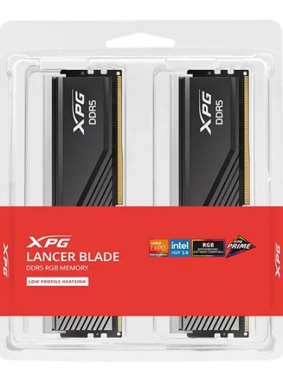 [ADATA] XPG DDR5 PC5-48000 CL30 LANCER BLADE RGB 블랙 [32GB (16GB*2)] (6000)