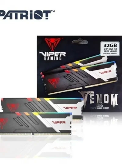 [PATRIOT] DDR5 PC5-48000 CL30 VIPER VENOM RGB [32GB (16GB*2)] (6000)