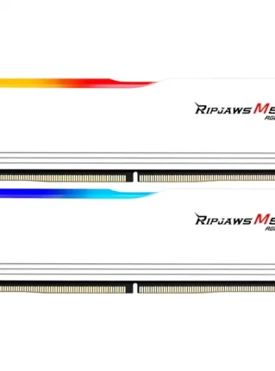 [G.SKILL] DDR5 PC5-44800 CL40 RIPJAWS M5 RGB 화이트 [96GB (48GB*2)] (5600)