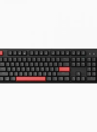 [Keychron] 유선 기계식키보드, Lemokey X3 블랙 RED LED [매크로 게이밍] 적축