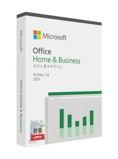 [마이크로소프트] Office Home & Business 2024 ESD [기업용/멀티랭귀지/제품키 E-mail 발송]