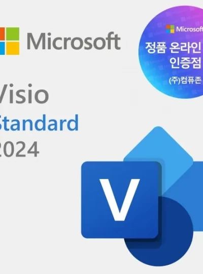 [마이크로소프트] Visio Standard 2024 ESD [기업용/멀티랭귀지/제품키 E-mail 발송]