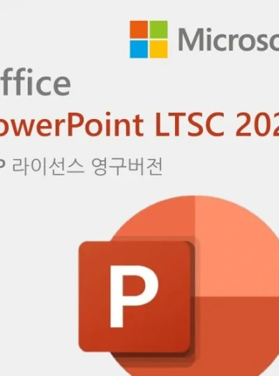 [마이크로소프트] PowerPoint LTSC 2024 [기업용/CSP라이선스/영구버전]