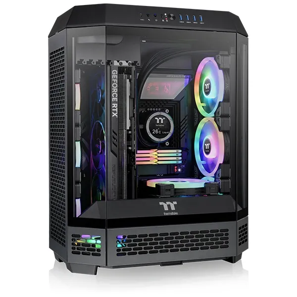 [써멀테이크] The Tower 600 [미들타워] [블랙]