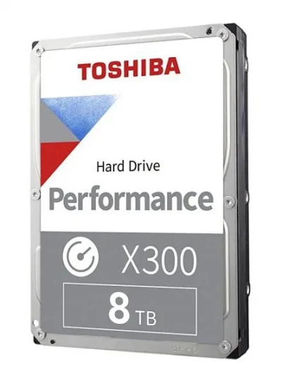 [도시바] TOSHIBA X300 8TB HDWR780 Refresh (3.5HDD/ SATA3/ 7200rpm/ 512MB/ PMR)