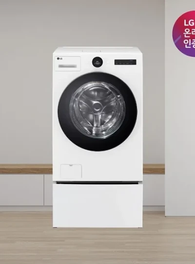 [LG전자] [가전구독/렌탈] 트롬 오브제컬렉션 워시콤보 수납함 FH25WAF (FH25WA+FP7W)