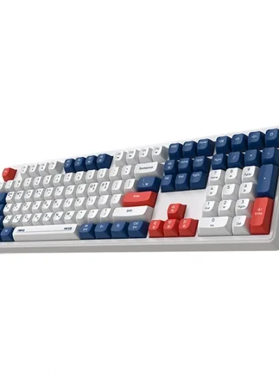 [ABKO] 무선, 블루투스 키보드, 앱코 MK108W 멤브레인 [블루]