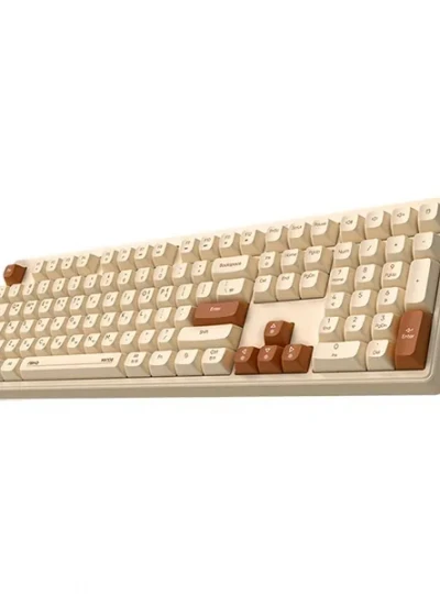 [ABKO] 무선, 블루투스 키보드, 앱코 MK108W 멤브레인 [오트밀]