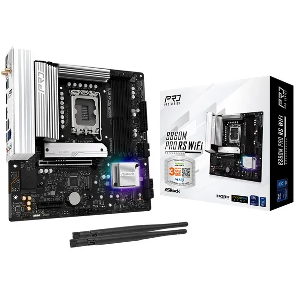 [ASRock] B860M Pro RS WiFi 에즈윈 (인텔B860/M-ATX)