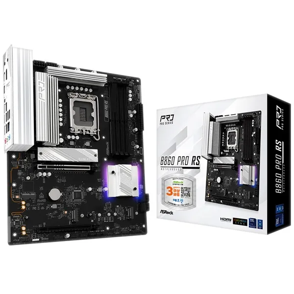 [ASRock] B860 Pro RS 에즈윈 (인텔B860/ATX)