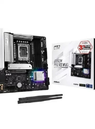 [ASRock] B860M Pro RS WiFi 디앤디컴 (인텔B860/M-ATX)