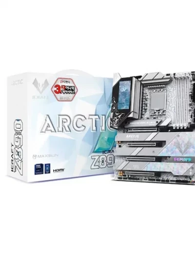 [MAXSUN] 아이크레프트 Z890 아크틱 (인텔Z890/ATX)