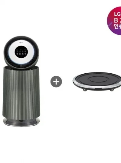 [LG전자] 퓨리케어 오브제컬렉션 AI 360˚ 공기청정기 G 필터 [네이처그린/무빙휠 세트/AS205NGJAM/구독전용/월 가격]