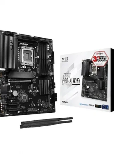 [ASRock] Z890 Pro-A WiFi 디앤디컴 (인텔Z890/ATX)