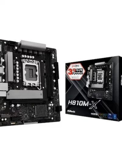 [ASRock] H810M-X 디앤디컴 (인텔H810/M-ATX)