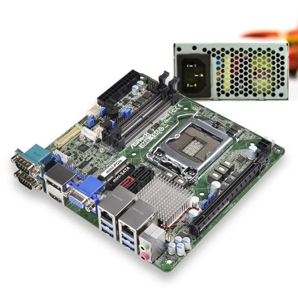 [ASRock] 산업용 IMB-195 인텔(Socket 1151) H110 칩셋 미니 ITX 마더보드 + 300W 파워 서플라이