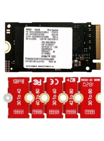 [장우컴퍼니] 삼성전자 병행수입 PM9B1 M.2 NVMe 2242 [512GB] 벌크 (새상품/ 연장가이드 제공/ AS 2년)