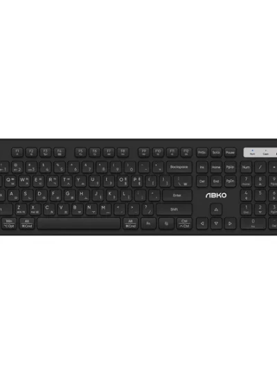 [ABKO] 무선, 블루투스 키보드, 앱코 AK10 [키스킨포함] [블랙]
