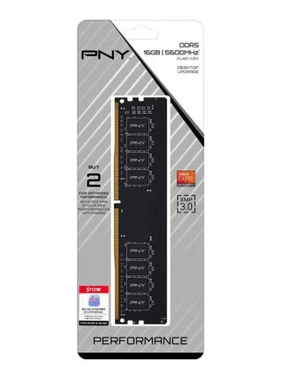 [PNY] DDR5-PC5-44800 CL40 Performance STCOM [16GB] (5600)