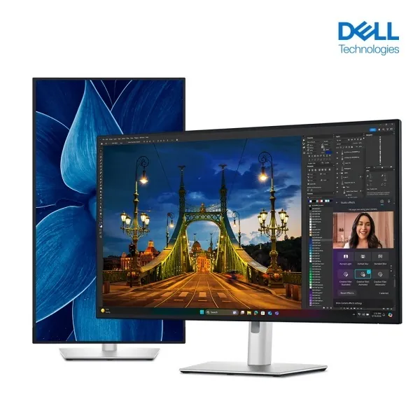 [Dell] 울트라샤프 U3225QE 32 120Hz 4K UHD IPS Black 썬더볼트 USB-C 피벗 [박스불량/단순개봉]