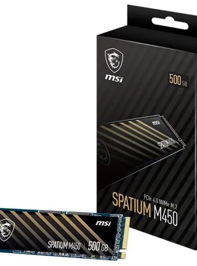[MSI] SPATIUM M450 V1 M.2 NVMe 2280 [500GB]