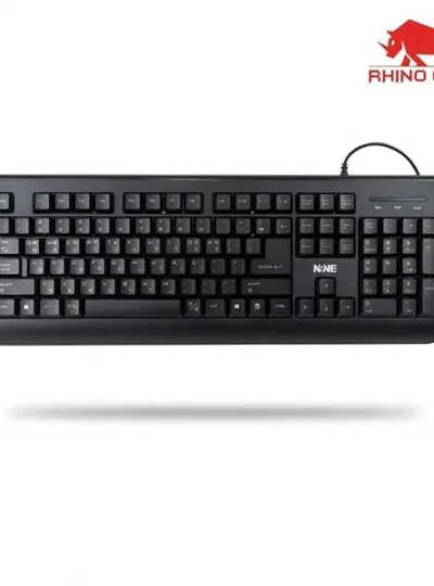 [RHINO GEAR] 유선 키보드, MNNM N-K100 [USB] [키스킨포함]