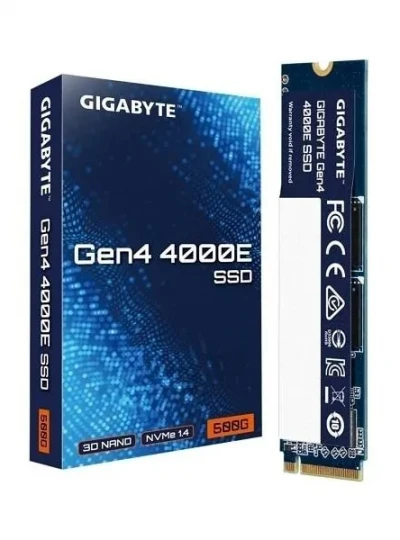 [GIGABYTE] GIGABYTE Gen4 4000E M.2 NVMe 2280 제이씨현 [500GB]
