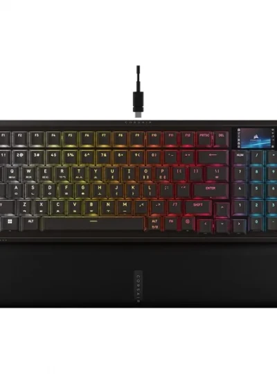 [CORSAIR] 유선 기계식 키보드, 커세어 뱅가드 96,핫스왑 8K MLX 플라스마축[블랙/USB]