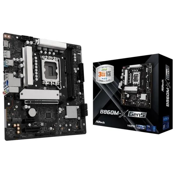 [ASRock] B860M-X Gen5 에즈윈 (인텔B860/M-ATX)