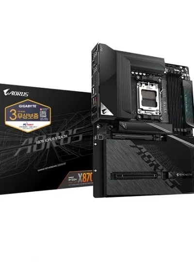 [GIGABYTE] X870 AORUS STEALTH 피씨디렉트 (AMD X870/ATX)