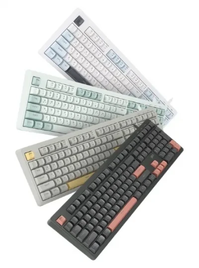 [G-Clicker] 유선키보드, 지클릭커 OPK108 화이트 마린