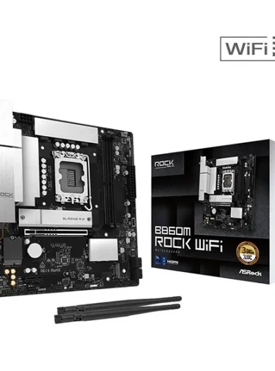 [ASRock] B860M Rock WiFi 인텍앤컴퍼니 (인텔B860/M-ATX)