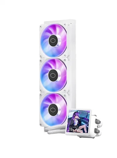 [쿨러마스터] MasterLiquid Core LCD 360 ARGB [CPU쿨러] [화이트]