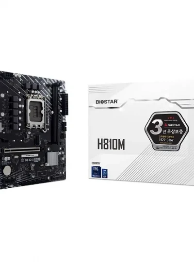[BIOSTAR] H810MT-E 2.0 제이씨현 (인텔H810/M-ATX)