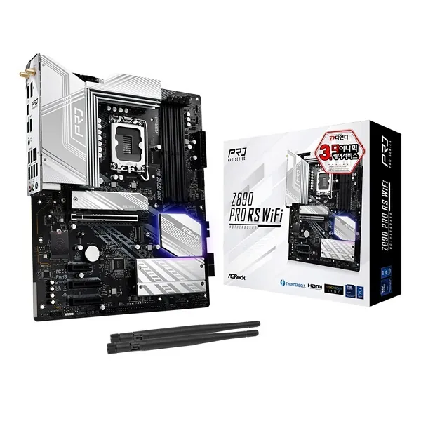 [ASRock] Z890 Pro RS WiFi 디앤디컴 (인텔Z890/ATX)