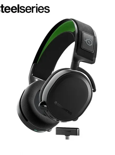 [스틸시리즈] [헤드셋] 아크티스 7X+ 무선 게이밍 헤드셋 Arctis 7X+ Wireless Black [엠앤웍스 정품] ◆ 리퍼비시 상품 ◆ ※ 보증기간 : 6개월 / 구성품누락제품