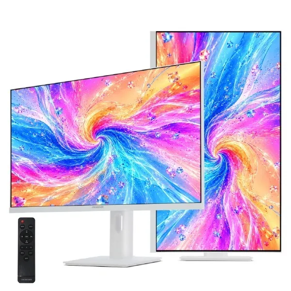 [크로스오버] A27UA970 120UP UHD4K-iPS USB-C 멀티스탠드 화이트
