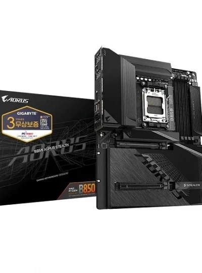 [GIGABYTE] B850 AORUS STEALTH 피씨디렉트(AMD B850/ATX) ◆ 박스 손상 상품 ◆