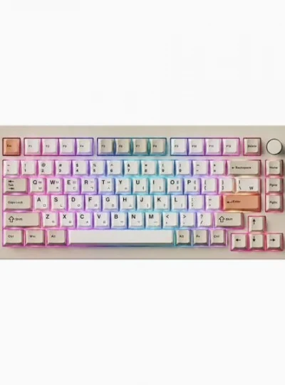 [Keychron] 자석축 기계식 키보드, 키크론 익스트림 eX75 8K TMR 래피드 트리거 레트로 파스텔 저소음 적축