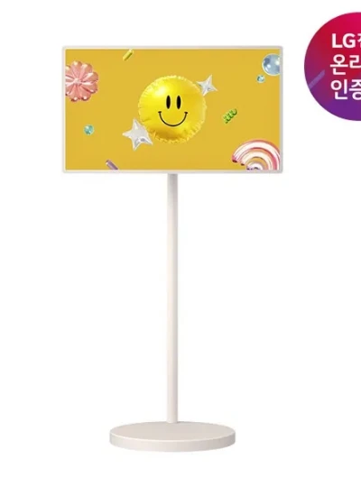 [LG전자] 79cm(32인치) 스탠바이미 2 MAX 4K UHD 32LX6BEGA 스마트 터치스크린 이동식 TV [본체 / 일반 리모컨]