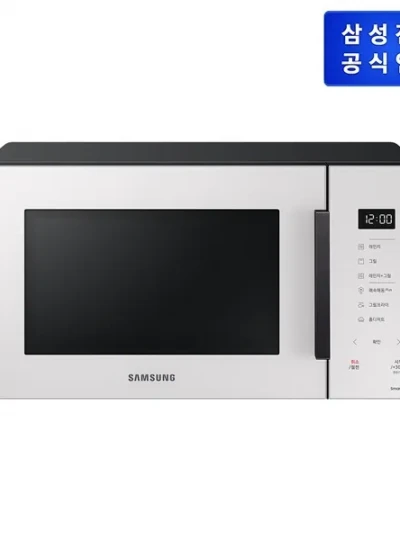 [삼성전자] 비스포크 전자레인지 터치식 23L [MG23A5378CE/글램화이트] ◆ 리퍼비시 상품 ◆