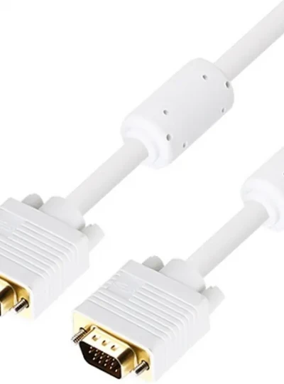 [강원전자] RGB(VGA) 케이블, NM-PR05W [화이트/5m] [벌크] ◆ 리퍼비시 상품 ◆ ※ 보증기간 : 7일