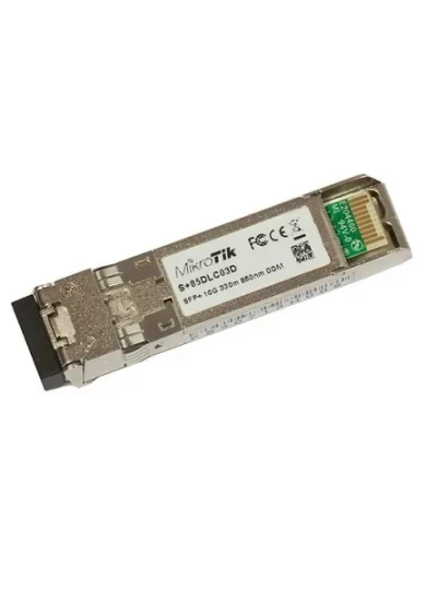 [마이크로틱] MikroTik 멀티모드, SFP+모듈 [S+85DLC03D] ◆ 리퍼비시 상품 ◆ ※ 보증기간 : 7일