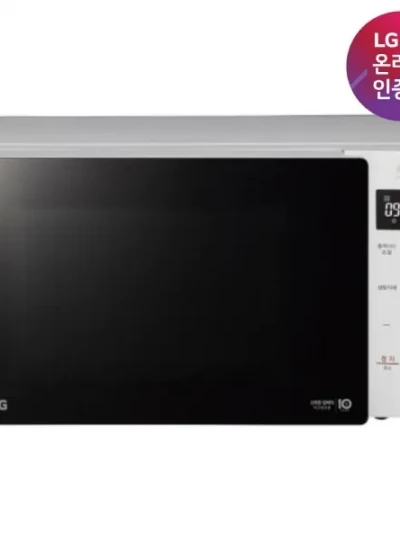 [LG전자] 전자레인지 23L MW23GD [화이트(블랙글라스)] ◆ 박스 손상 상품 ◆