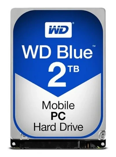 [Western Digital] MOBILE BLUE HDD 2TB WD20SPZX 노트북용 (2.5HDD/ SATA3/ 5400rpm/ 128MB/ 7mm/ SMR)