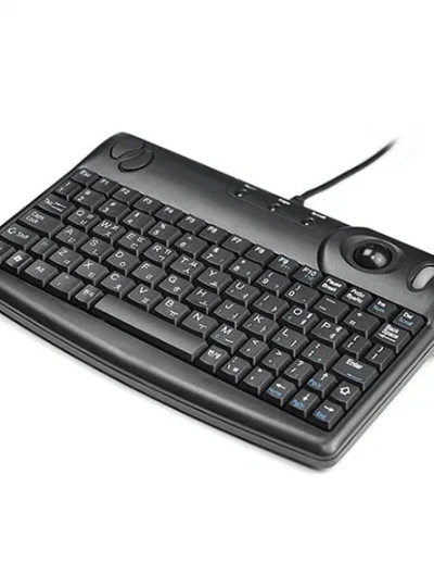 [키보드코리아] 유선 트랙볼 미니키보드, 계림산업 RBK-307UT [블랙/USB]